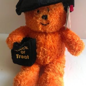 NWT TY Beanie Babies-Witchy the Halloween Bear Stuffed Animal Toy